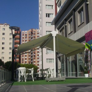 Çift Açılır Tente